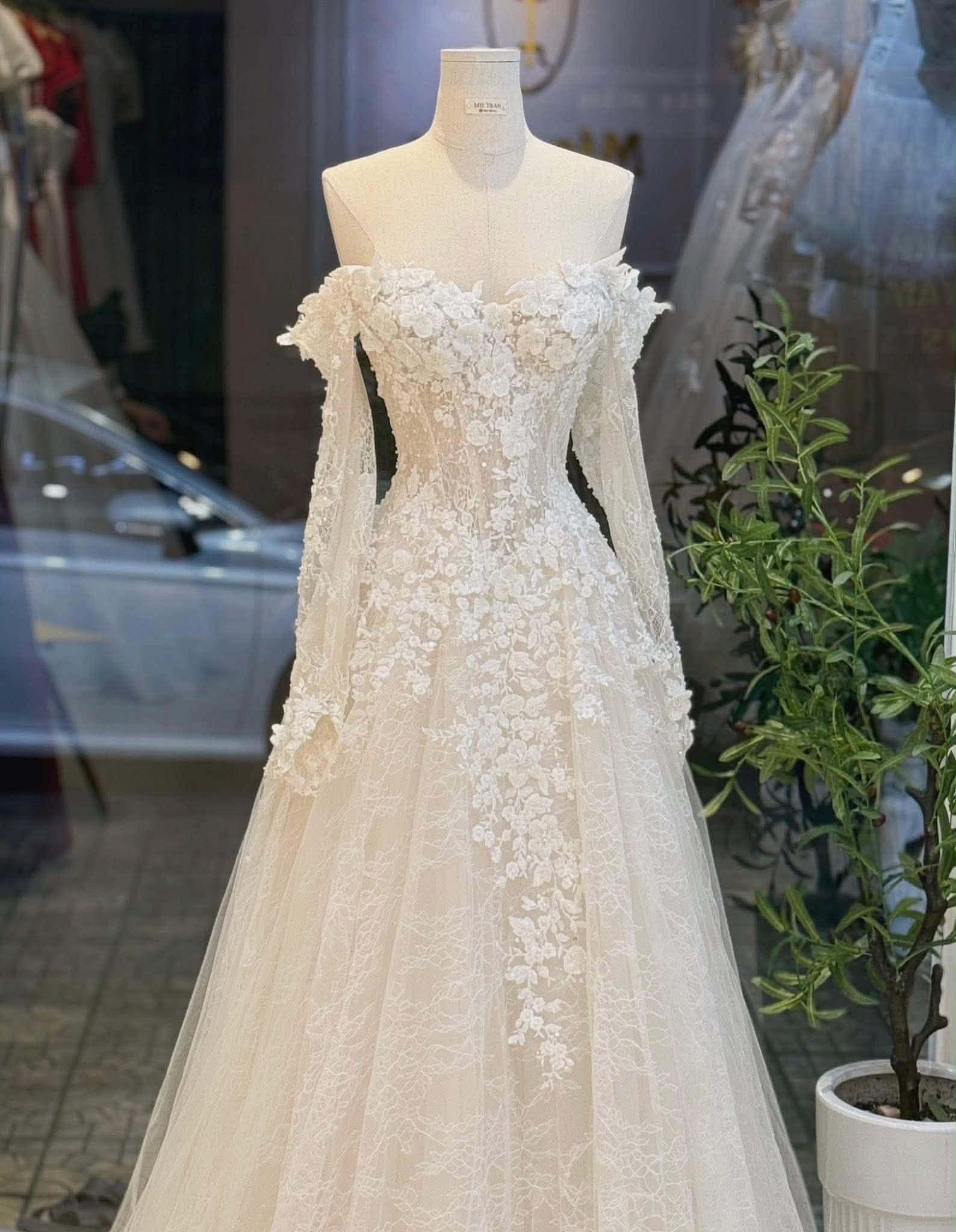 A-Line Lace gown