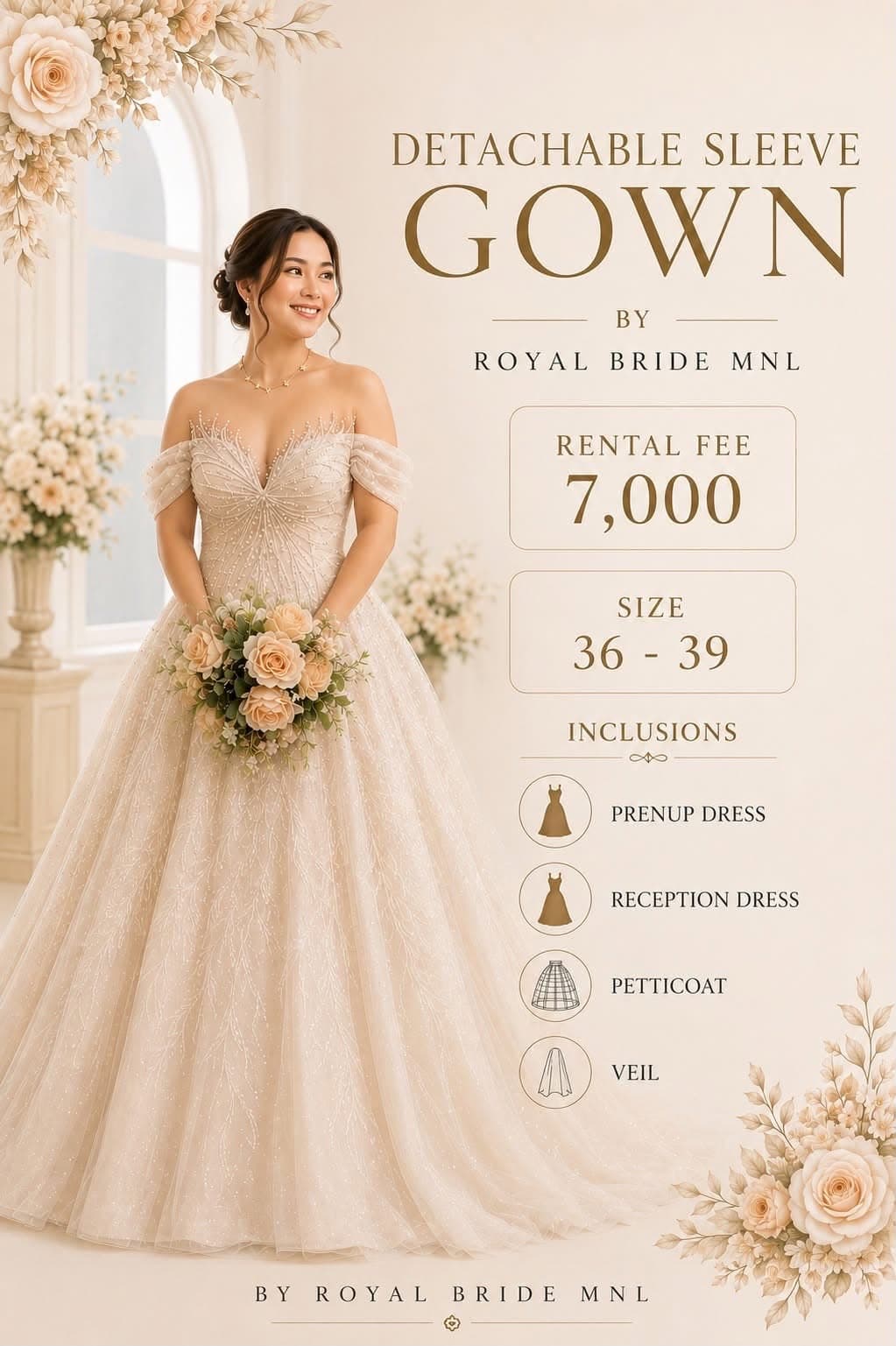 Elegant Camille gown