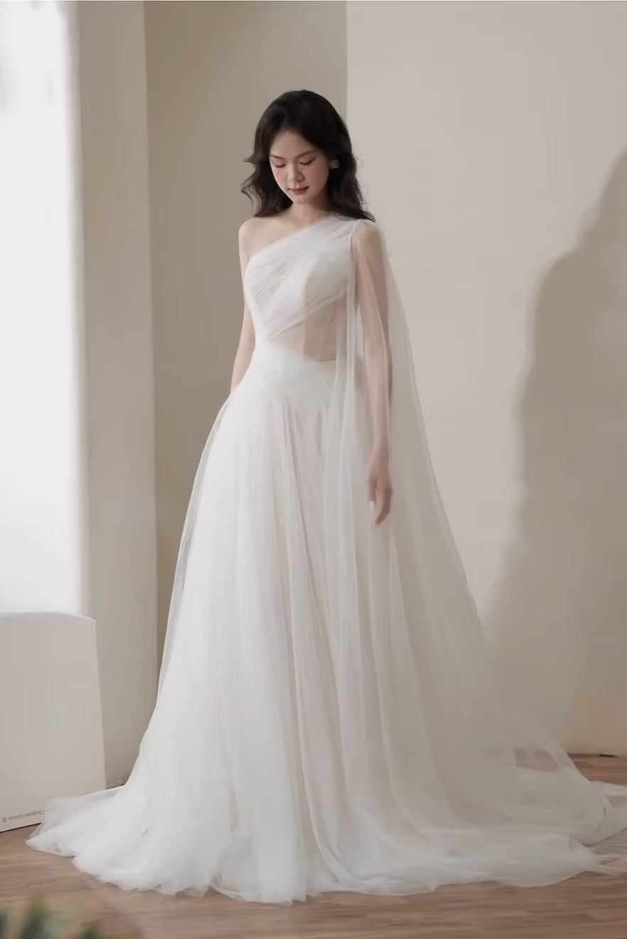 White Ana gown