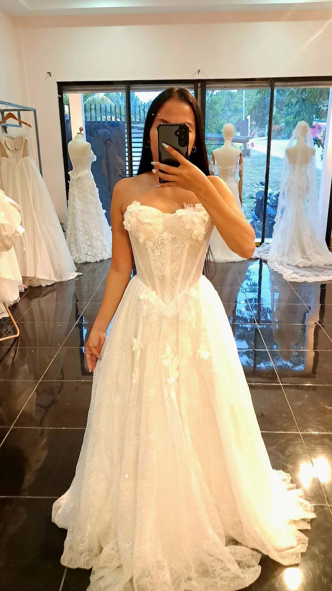 Aline corset gown