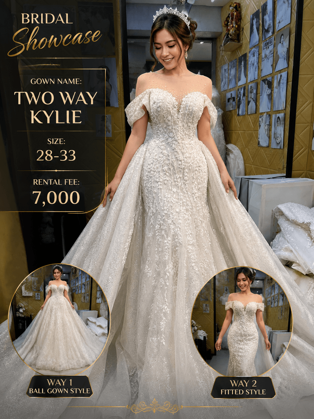 Two way Kylie gown