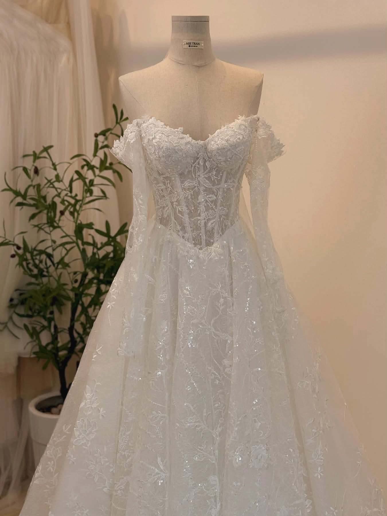 Viet Lace  gown